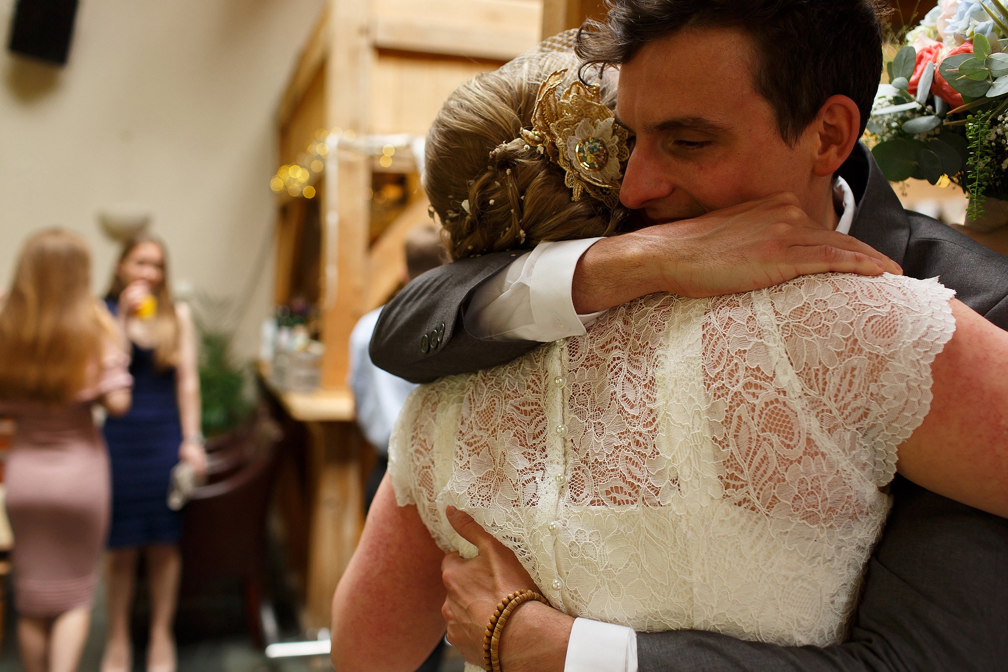 Wedding reception at the Oak Tree at Peover